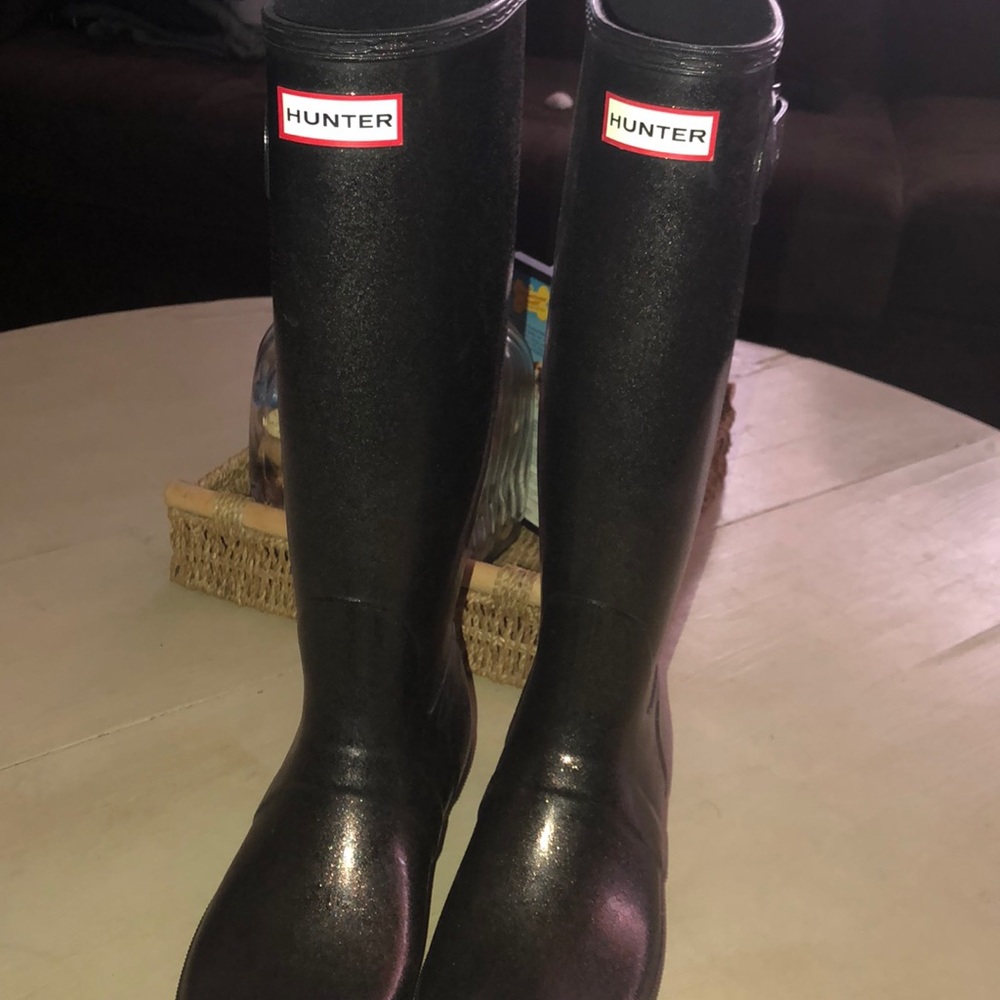 Hunter boots size 11